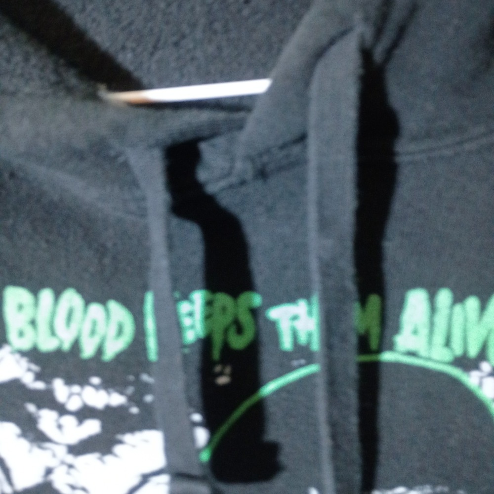 Hottopic Rob Zombie Strange, Uncanny...Cropped Hoodie Women's Large - Picture 14 of 16